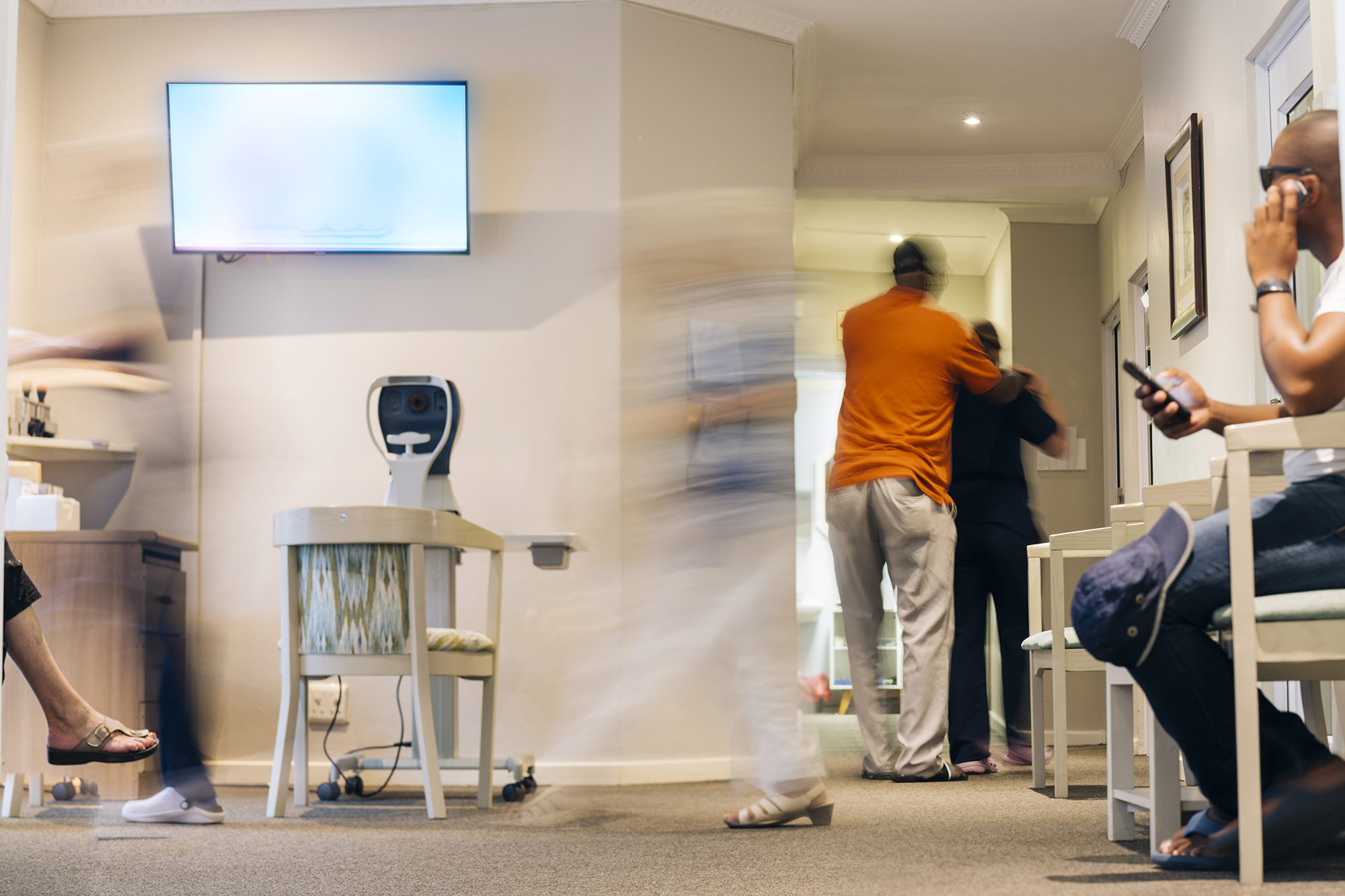 eye centre waiting room