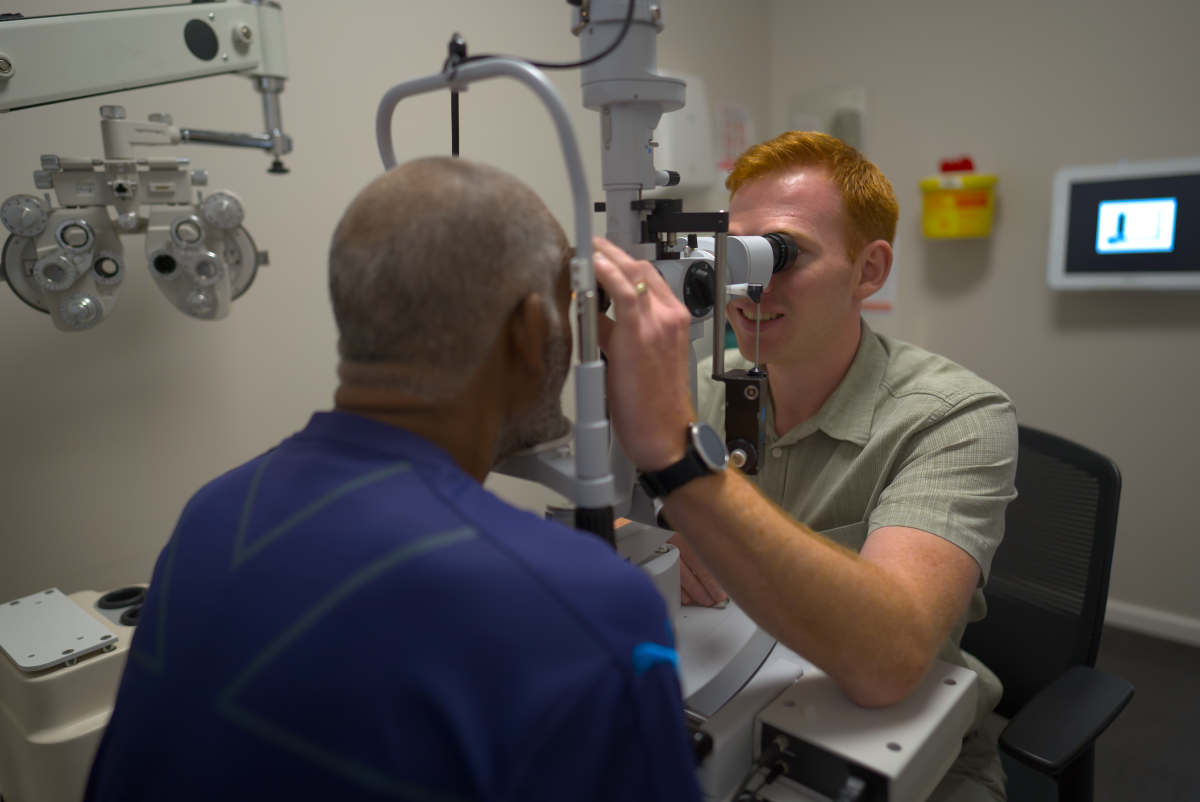 the eye centre post op examination 1